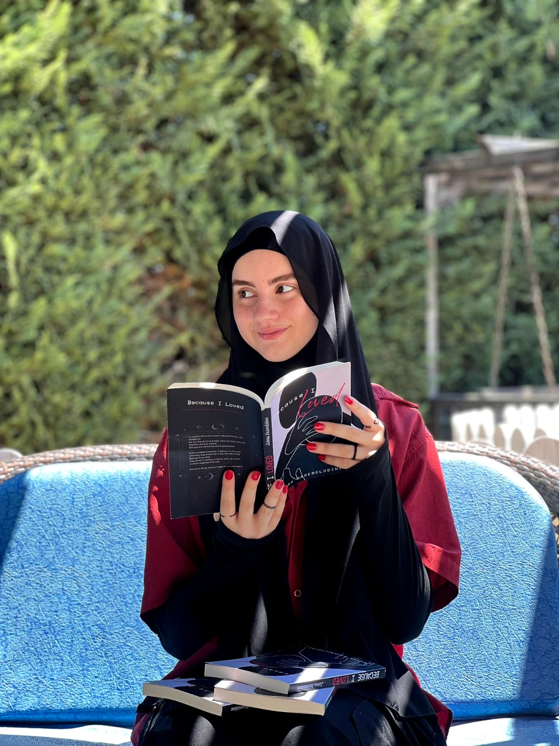 Zahraa Hardtmann studio portrait